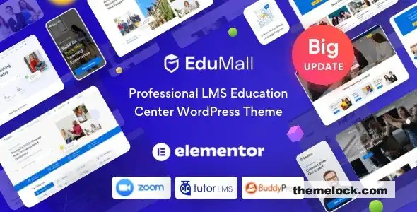 EduMall v4.2.0 全面评测：一款面向现代学习平台的专业 LMS 教育中心 WordPress 主题