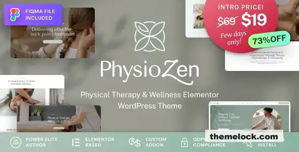 PhysioZen v1.0.1 脊椎按摩师和理疗师健康 WordPress 主题深度评测和性能分析