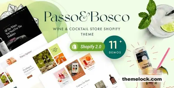 Passo Bosco v2.0 酒类商店和花盆商店 Shopify 主题深度评测及性能分析