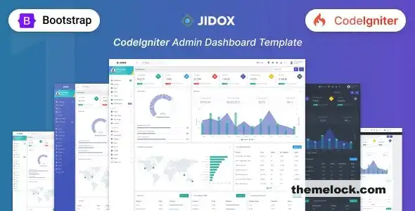 Jidox Codeigniter 管理后台 UI 套件全面评测及性能分析
