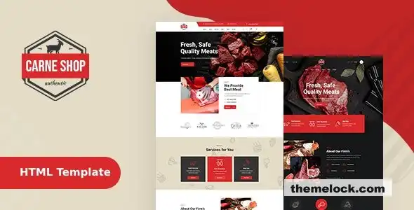 对 CarneShop 肉铺 HTML 模板（适用于现代电子商务网站）进行专业评测和分析