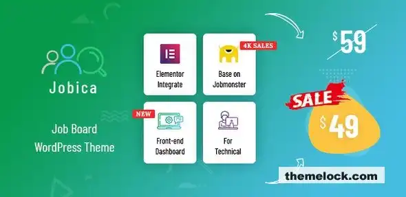 Jobica v1.4.1 Elementor IT招聘网站WordPress主题深度评测及性能分析
