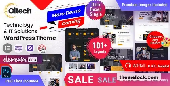 Oitech v2.5 全面评测：面向现代企业的终极技术 IT 服务 WordPress 主题