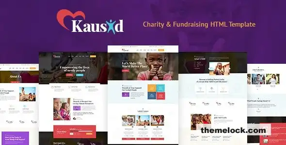 Kausid 响应式 HTML 模板：慈善和筹款活动——功能、性能和可用性的全面评测与分析