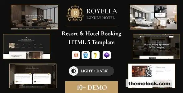 Royella度假村和酒店预订HTML5模板：功能、性能和用户体验的全面评测