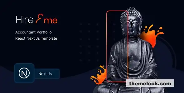 HireMe 会计师作品集 React Next Js 模板全面审查和性能分析