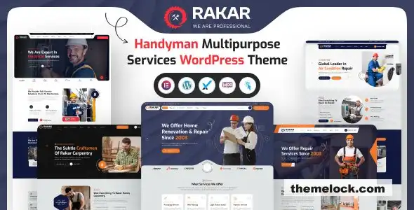 Rakar v1.0.0 多用途服务 WordPress 主题深度评测及性能分析