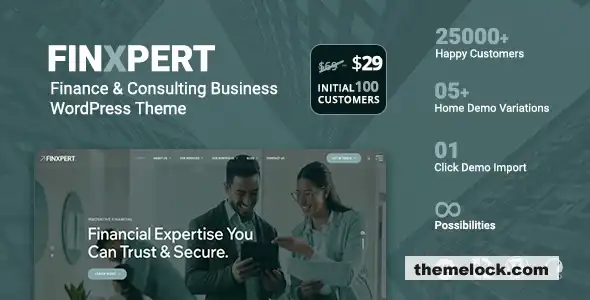 Finxpert v1.0.1 全面评测：一款面向现代专业人士的顶级金融咨询业务 WordPress 主题