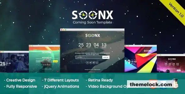 SoonX：现代网站终极“即将上线”模板的全面评测与分析