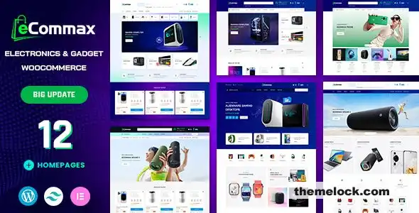 Ecommax v1.2.0 全面评测：助力电商成功的终极电子产品和数码设备 WooCommerce WordPress 主题