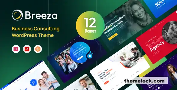 Breeza v1.0.2 全面评估：一款适用于专业网站的现代商业咨询 WordPress 主题