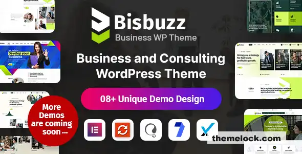 Bisbuzz v1.0.0 全面评测：一款面向现代企业的商业咨询 WordPress 主题
