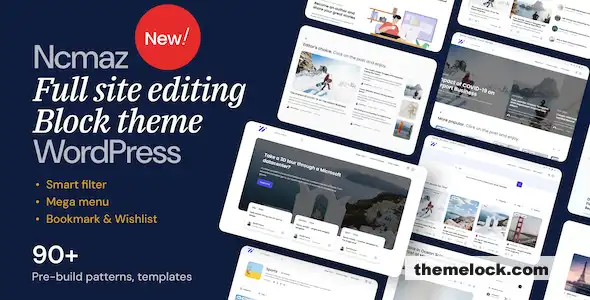 Ncmaz v1.4.3 新闻杂志全站编辑 WordPress 区块主题功能及性能全面评测