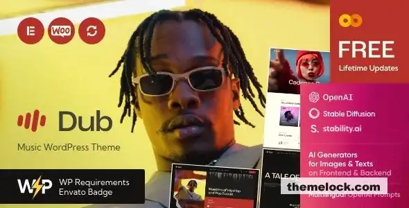 Dub v1.0 音乐 WordPress 主题功能、性能和自定义选项的全面评测
