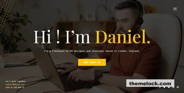 Sliim：面向创意专业人士的现代HTML个人作品集模板全面评测