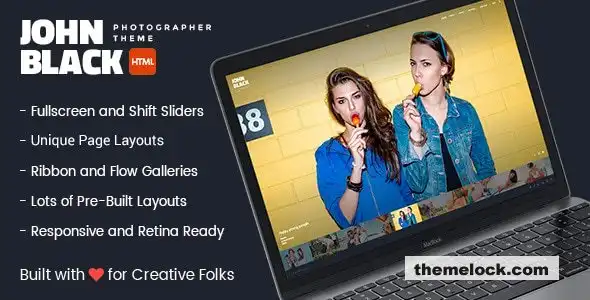 JohnBlack 摄影 HTML 模板（适用于专业摄影师）全面评测