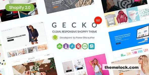 Gecko 6 2 3 全面评测：一款响应式 Shopify 主题，具备强大的 RTL 支持，助力电商卓越发展