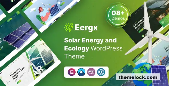 Eergx v1.0 全面评测：打造绿色网站的终极生态与太阳能 WordPress 主题