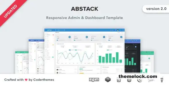 Abstack v2.0.0 全面评测：一款提升用户体验和效率的现代化管理后台和仪表盘模板