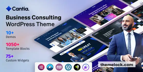 Cantia v100 商业咨询 WordPress 主题功能、性能和易用性全面评测