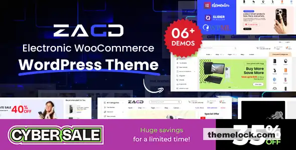 Zagg v1.3.1 深度评测：一款面向电子产品和配件的综合性 WooCommerce WordPress 主题