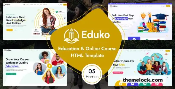 对 Eduko 的全面评测：面向现代学习平台的终极在线课程和教育 HTML5 模板