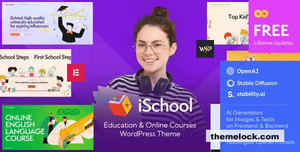 iSchool v1.0 教育和在线课程 WordPress 主题功能、性能和易用性全面评测
