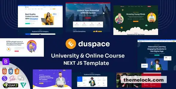 Eduspace 对下一代 JS 教育在线课程和大学模板的功能、性能和可用性的全面评测