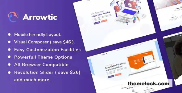 Arrowtic v2.0.7 全面评测：面向现代企业的终极数字营销机构 WordPress 主题