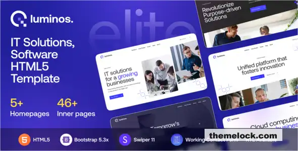 Luminos v101 IT解决方案技术HTML模板功能、性能和易用性全面评测