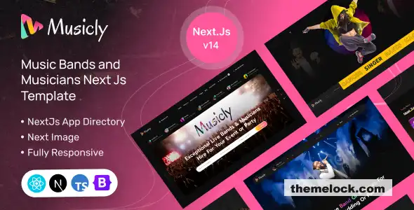 Musicly 全面评测：面向乐队和音乐家的终极 Next.js 模板