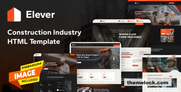 Elever Construction HTML模板全面评测：功能、性能和可用性详细分析