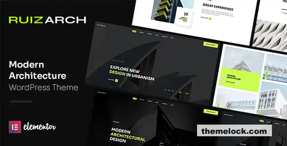 Ruizarch v1 1 0：现代设计与功能性建筑 WordPress 主题全面评测