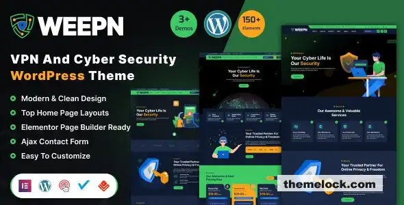 Weepn v1.0 VPN 和云服务 WordPress 主题功能、性能和用户体验的全面评测
