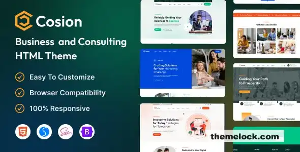 Cosion Business Consulting HTML模板功能和性能的全面评测