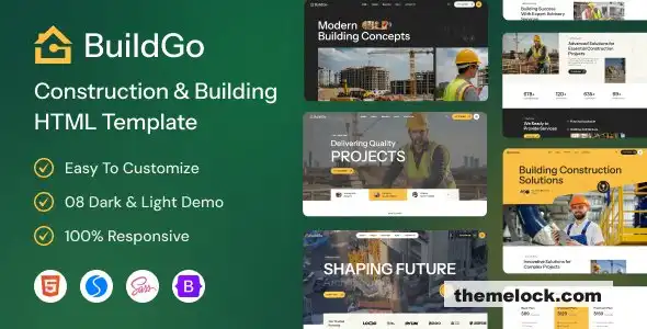 对 BuildGo 的全面评估：面向现代 Web 开发的终极建筑和构建 HTML 模板