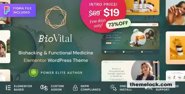 BioVital v1.0.2 全面评测：一款面向现代医疗保健专业人士的功能医学医生 WordPress 主题
