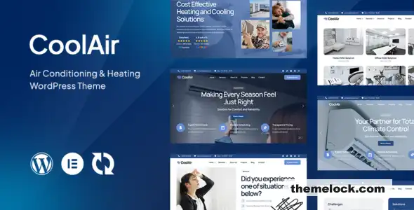 Coolair v1.1.5 深度评测：空调和供暖 HVAC WordPress 主题的全面分析
