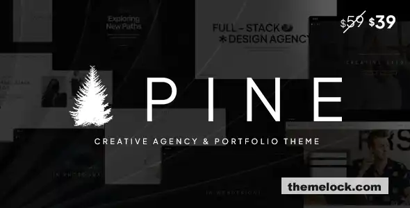 Pine v1.1创意机构和作品集WordPress主题功能、性能和自定义选项深度评测