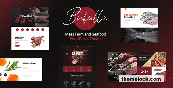 Bubulla v1.0.7 全面评测：肉类农场、屠夫和海鲜商店 WordPress 主题的详细分析
