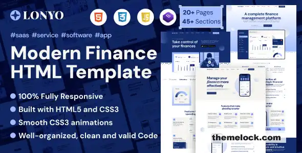 Lonyo：一款用于 Web 开发的现代 Sass 和软件 HTML 模板的全面评测