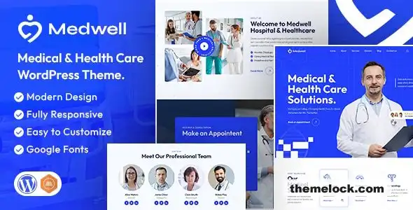 Medwell v10 医疗保健 WordPress 主题功能、性能和易用性全面评测