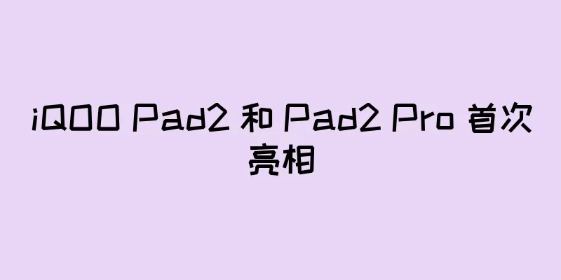 iQOO Pad2 和 Pad2 Pro 首次亮相